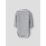 Name It Cloud Dancer Sky Captain Nbfkattie Ls Wrap Body