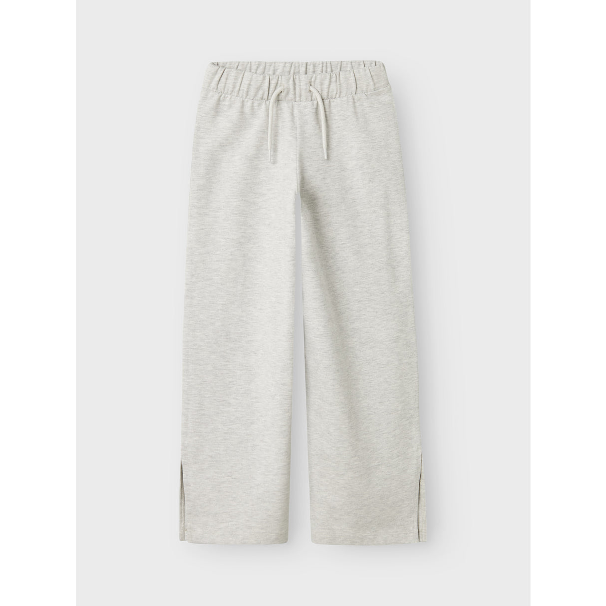 Name It Light Grey Melange Nkfkarrie Wide Sweat Pants Unb