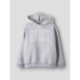 Name It Light Grey Melange Nkfkarlie Ls Rlx Swe Wh Bru