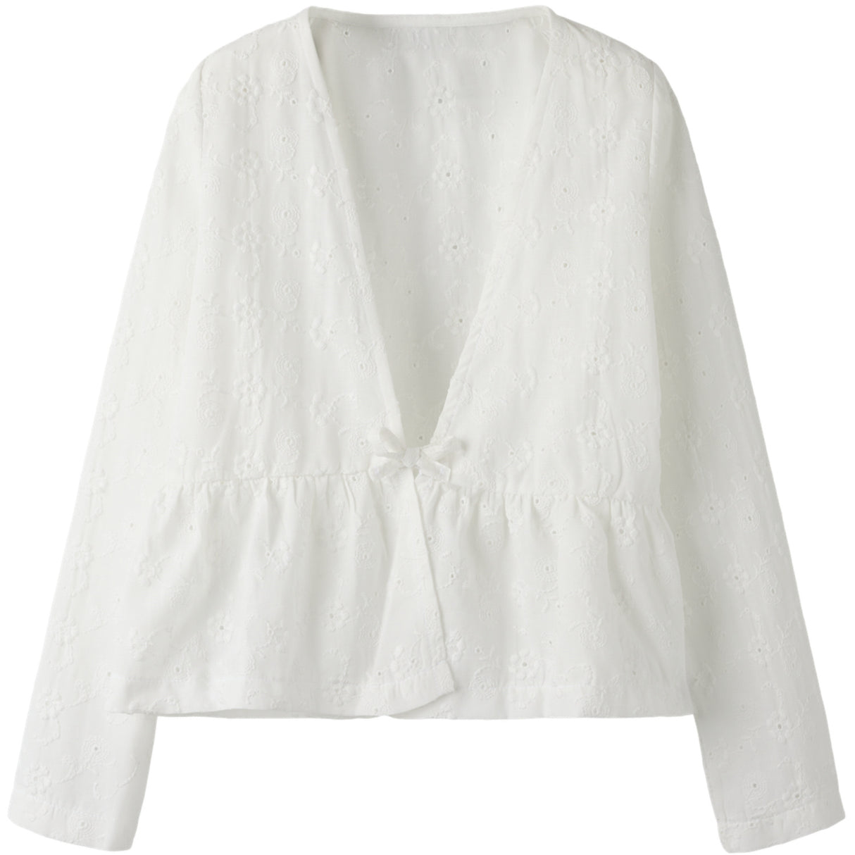 Name It Bright White Nkfkarlina Ls Shirt