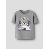 Name It Grey Melange Nmmdilka Ss Nreg Top Box