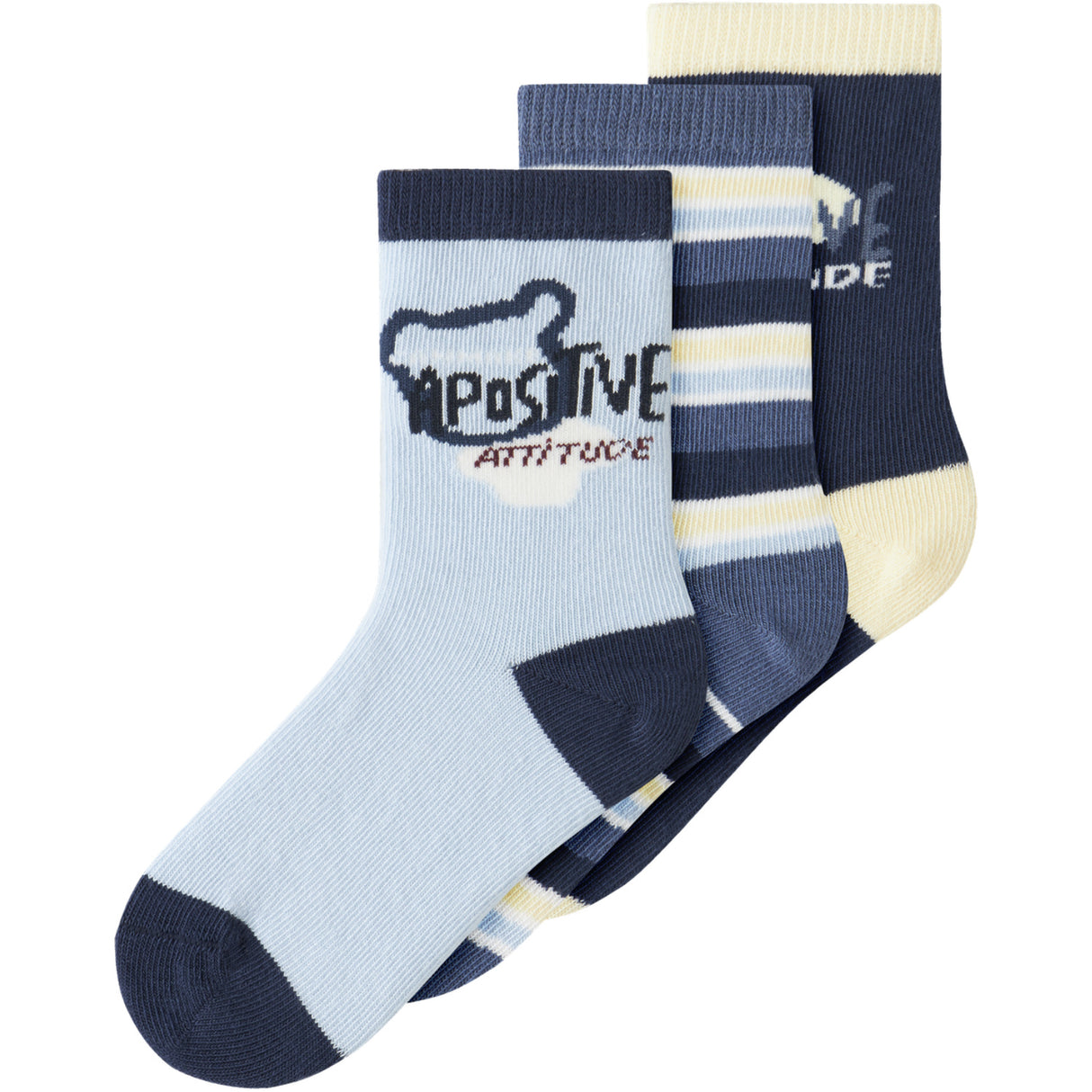 Name It Blue Fog Nmmdarvin 3P Socks