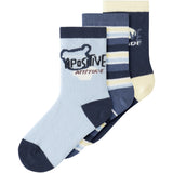 Name It Blue Fog Nmmdarvin 3P Socks