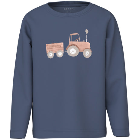 Name It Vintage Indigo Nmmfotroels Ls Nreg Top