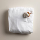 Sebra White Jersey Sheet Baby