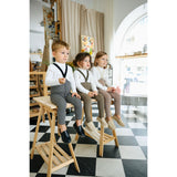 Silly Silas Black X White Checked Special Footless Tights