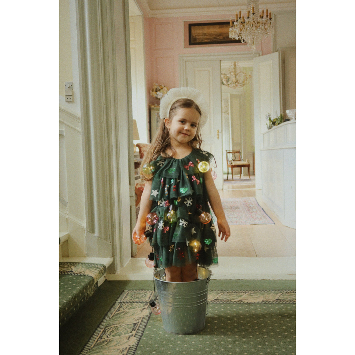 Konges Sløjd Hunter Green Yvonne Christmas Dress