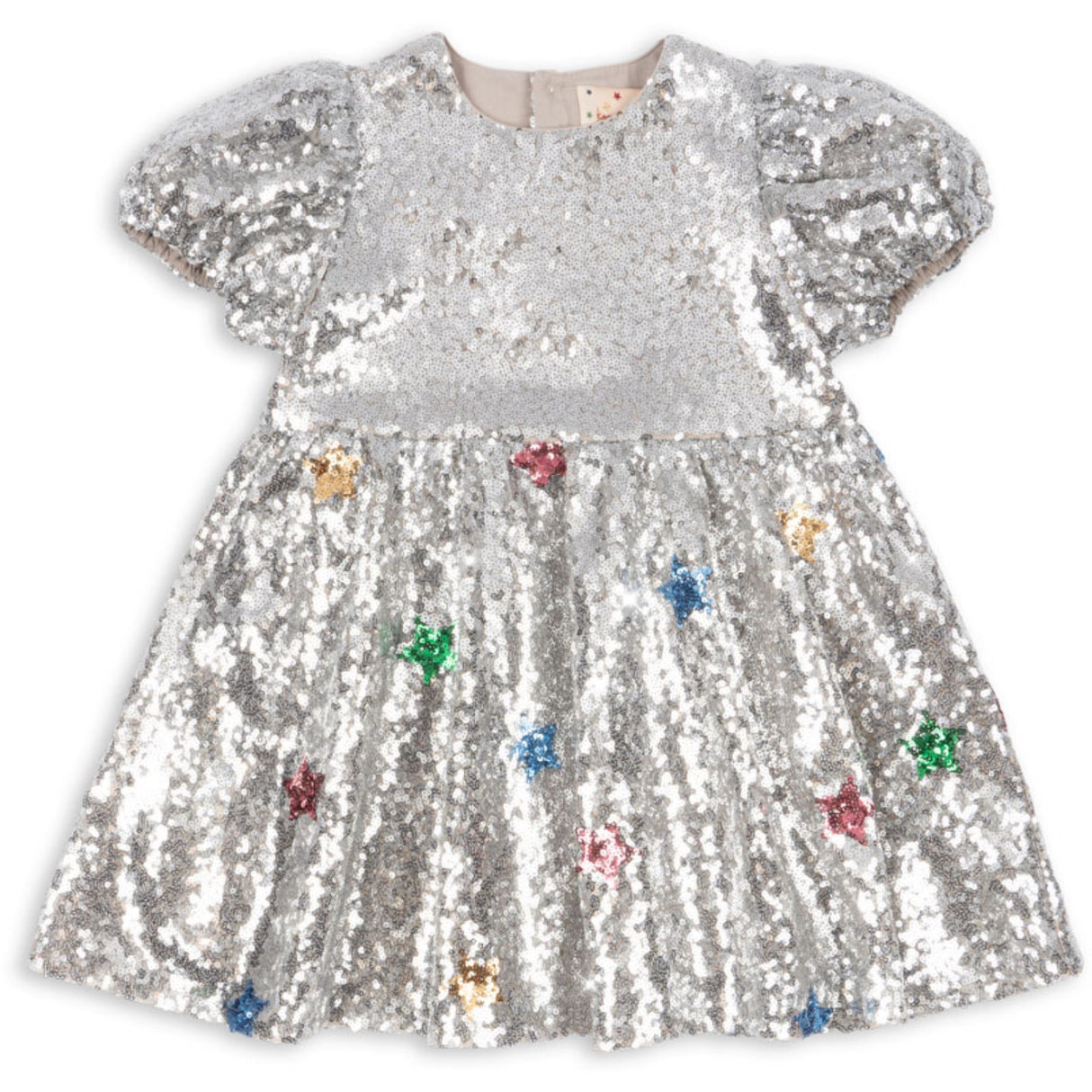 Konges Sløjd Star Sequin Silver Starla Star Dust Dress