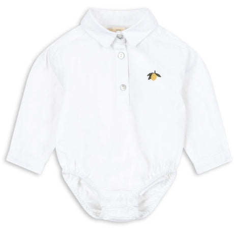 Konges Sløjd Optic White Ray Baby Shirt Gots