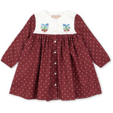 Konges Sløjd Cabernet Dot Muna Dress Gots