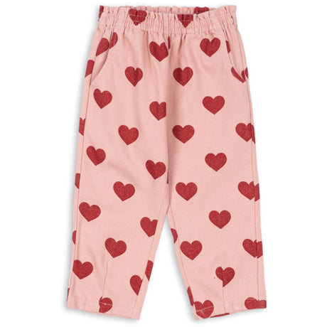 Konges Sløjd Amour Glitter Magot Frill Pants Denim Gots