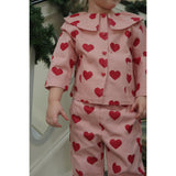 Konges Sløjd Amour Glitter Magot Frill Pants Denim Gots