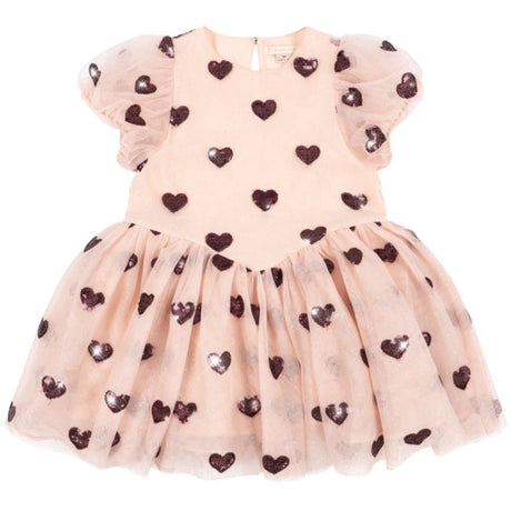 Konges Sløjd Amour Plum Heartlily Dress Grs
