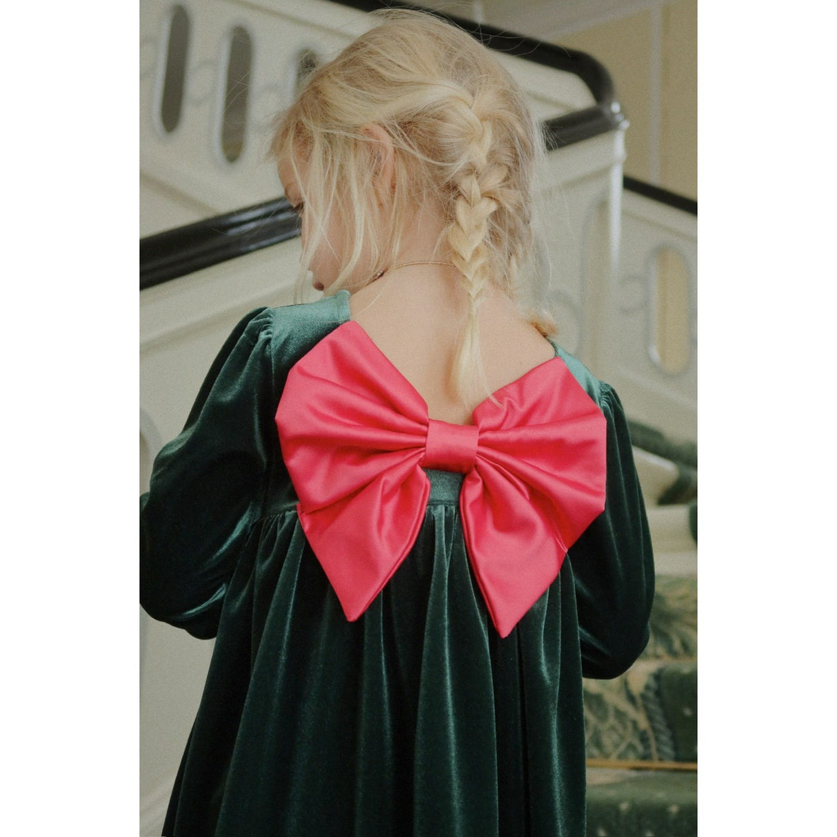 Konges Sløjd Pine Grove Gia Bow Dress Grs