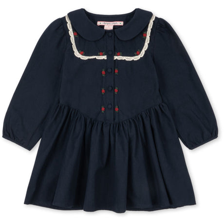 Konges Sløjd Dark Navy Emmy Dress Gots