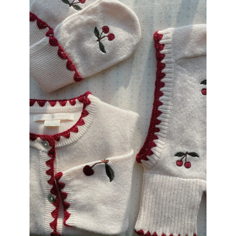 Konges Sløjd Off White Collette Mittens