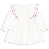 Konges Sløjd Pure White Coeur Dress Gots
