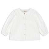 Konges Sløjd Optic White Coeur Collar Shirt Gots