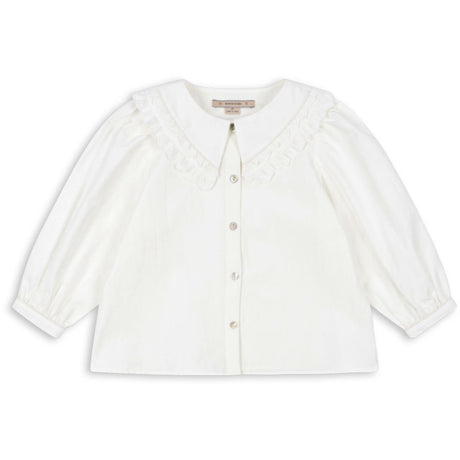 Konges Sløjd Optic White Coeur Collar Shirt Gots