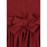 Konges Sløjd Red Dahlia Coeur Collar Dress Gots