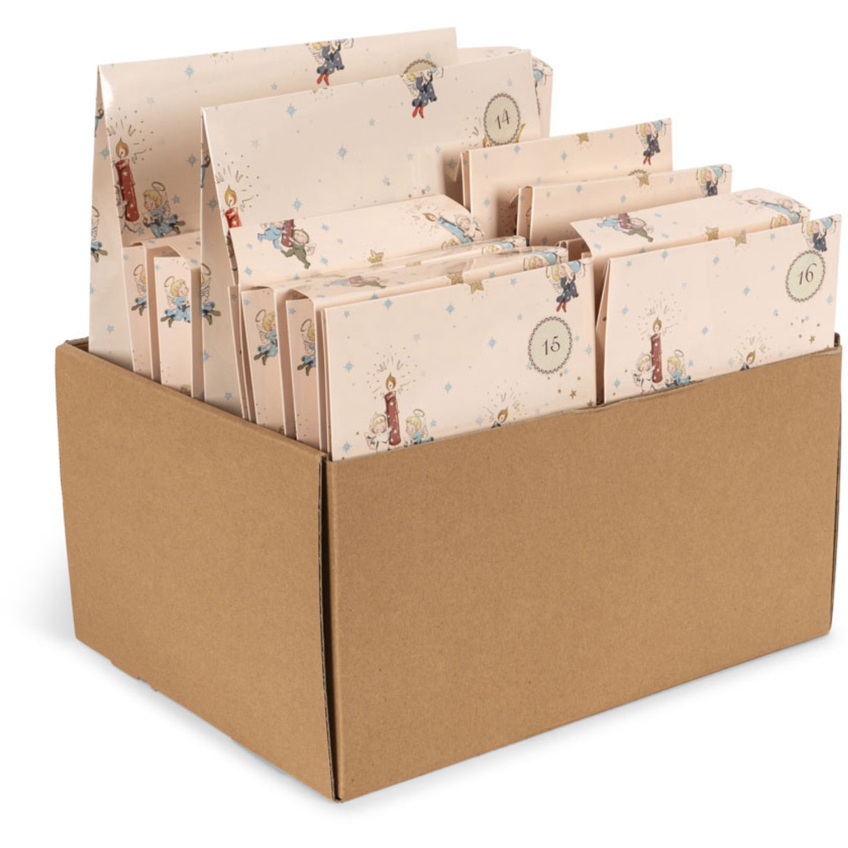 Konges Sløjd Beige Christmas Calendar With 24 Gifts