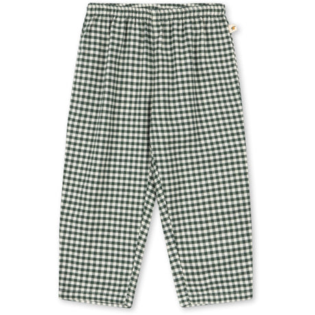 Konges Sløjd Green Check Foret Pants Gots