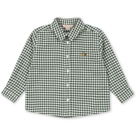 Konges Sløjd Green Check Foret Ls Shirt Gots