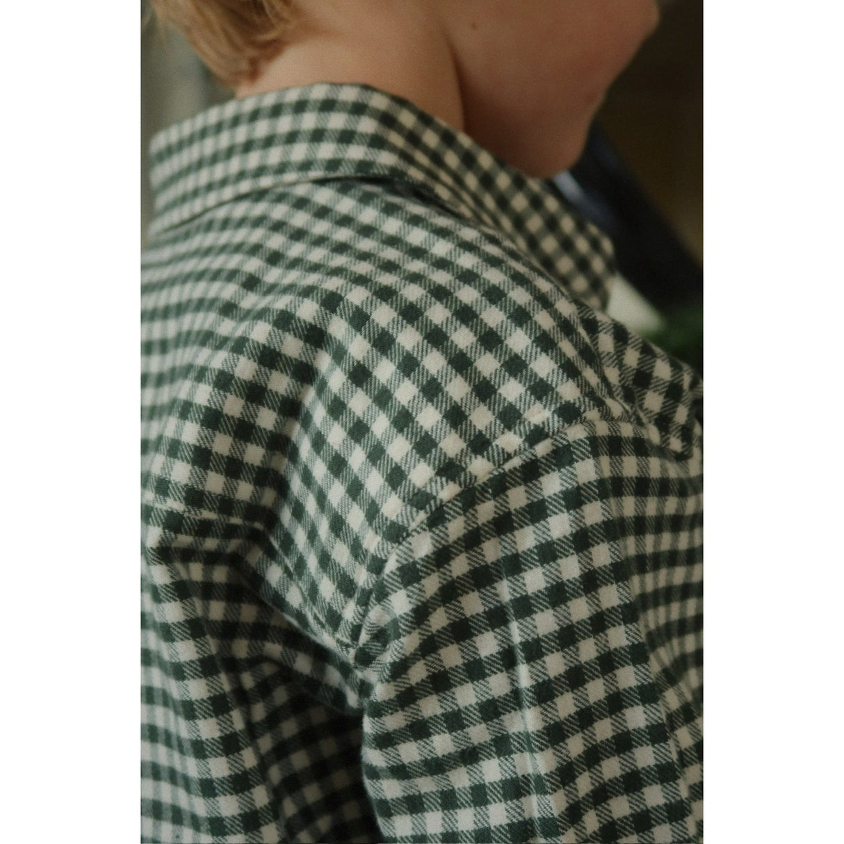 Konges Sløjd Green Check Foret Ls Shirt Gots