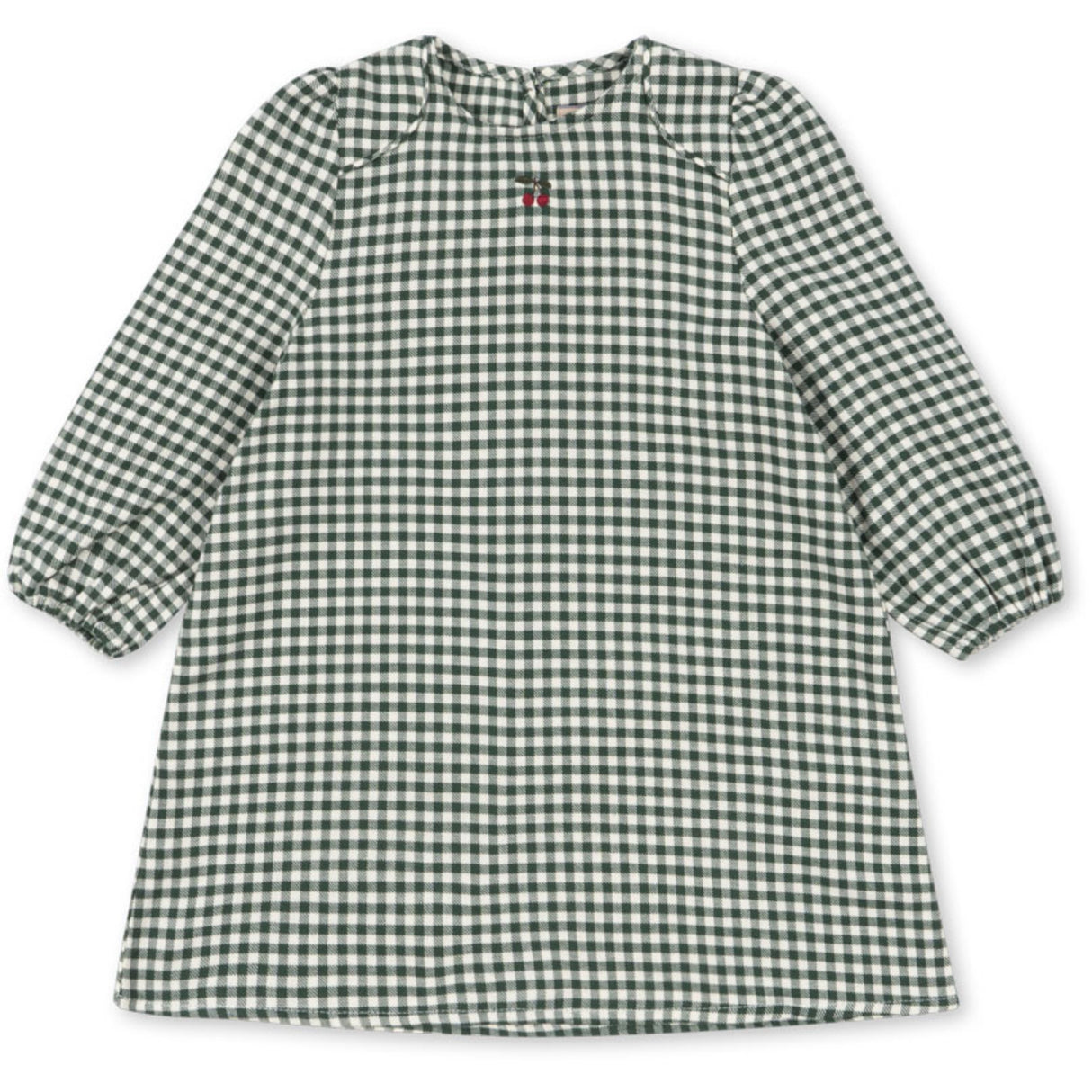 Konges Sløjd Green Check Foret Dress Gots