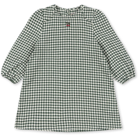 Konges Sløjd Green Check Foret Dress Gots