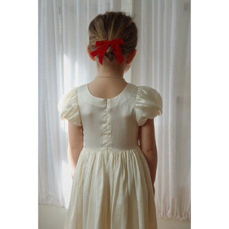 Konges Sløjd Barbados Cherry 2 Pack Velvet Double Bow Hair Clips