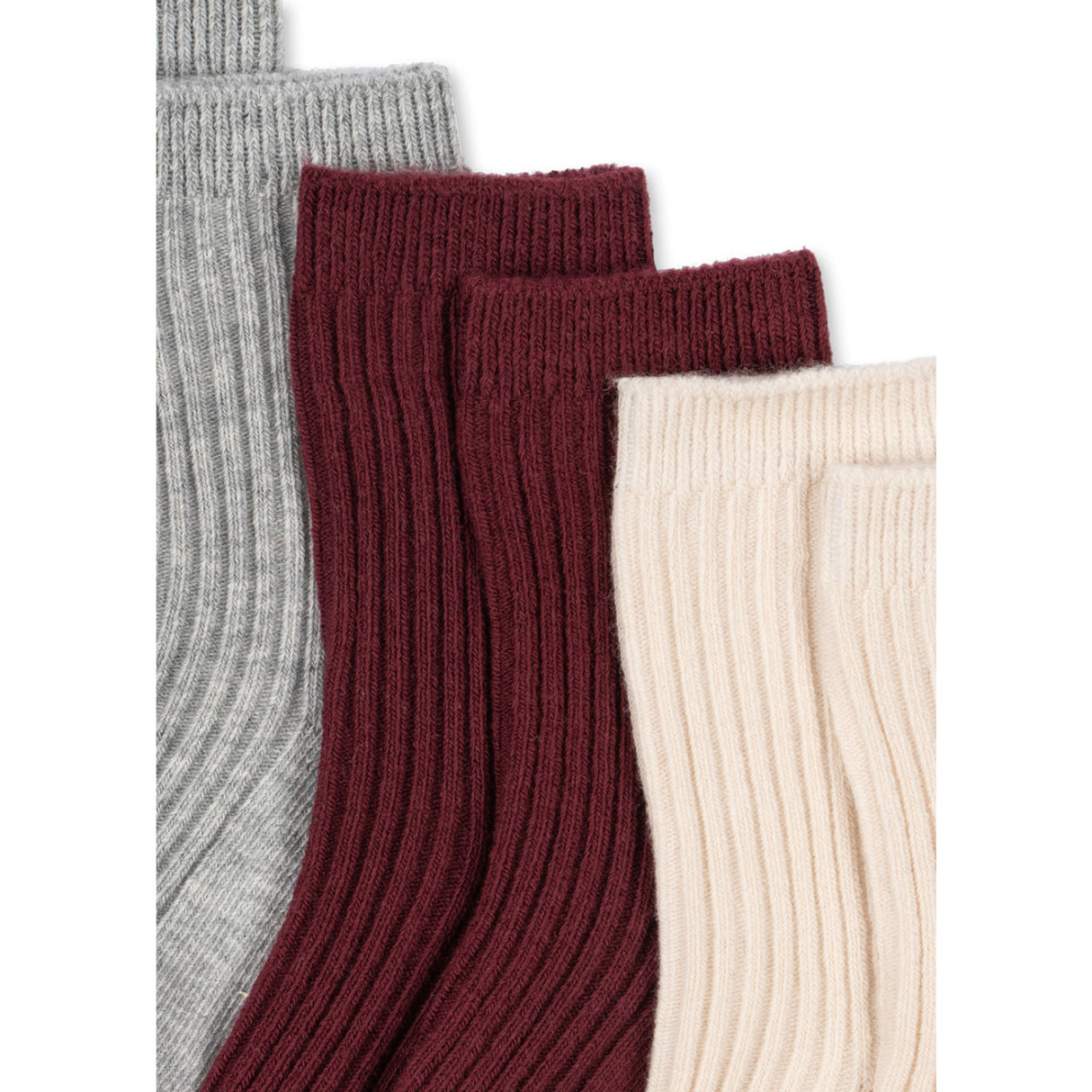 Konges Sløjd Mix Pack 3 Pack Rib Socks