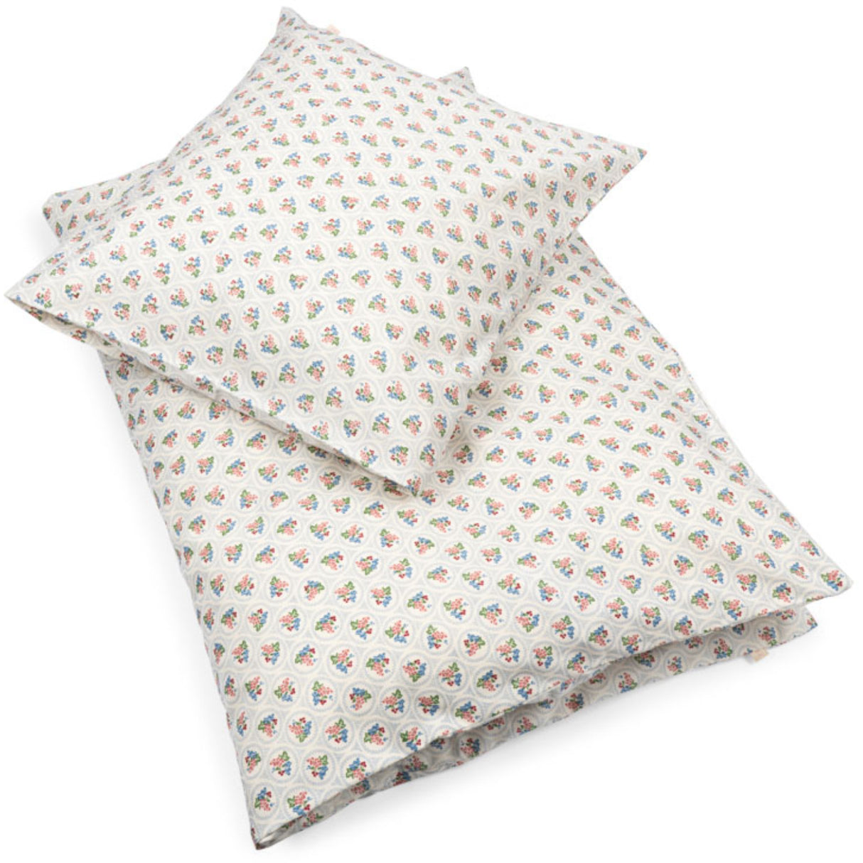 Konges Sløjd Verona Blues Bedding GOTS