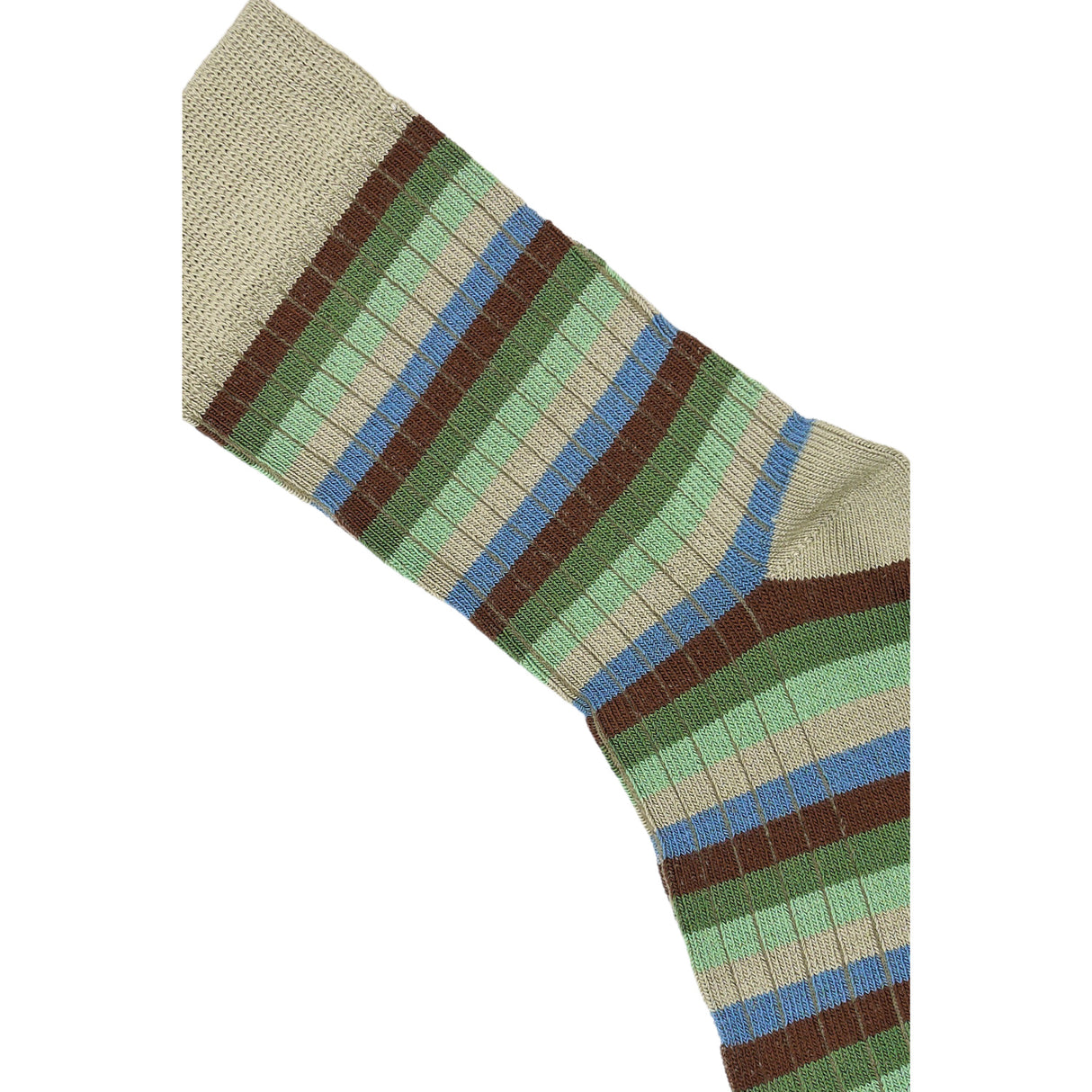minipop® Green Bamboo Multi Stripe Socks