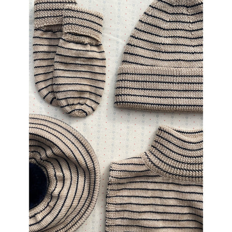 Konges Sløjd Stripe Bluie Louli Mittens