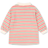 Konges Sløjd Blush Bound Stripe Spotty Ls Dress Gots