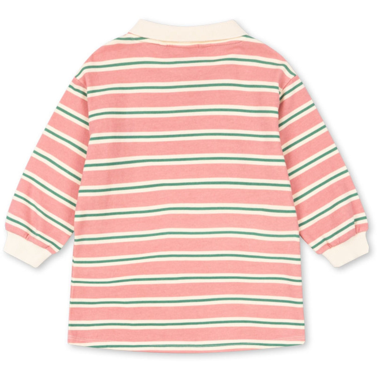 Konges Sløjd Blush Bound Stripe Spotty Ls Dress Gots