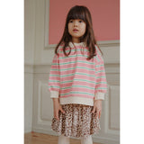 Konges Sløjd Blush Bound Stripe Spotty Ls Polo Gots