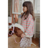 Konges Sløjd Blush Bound Stripe Spotty Ls Polo Gots