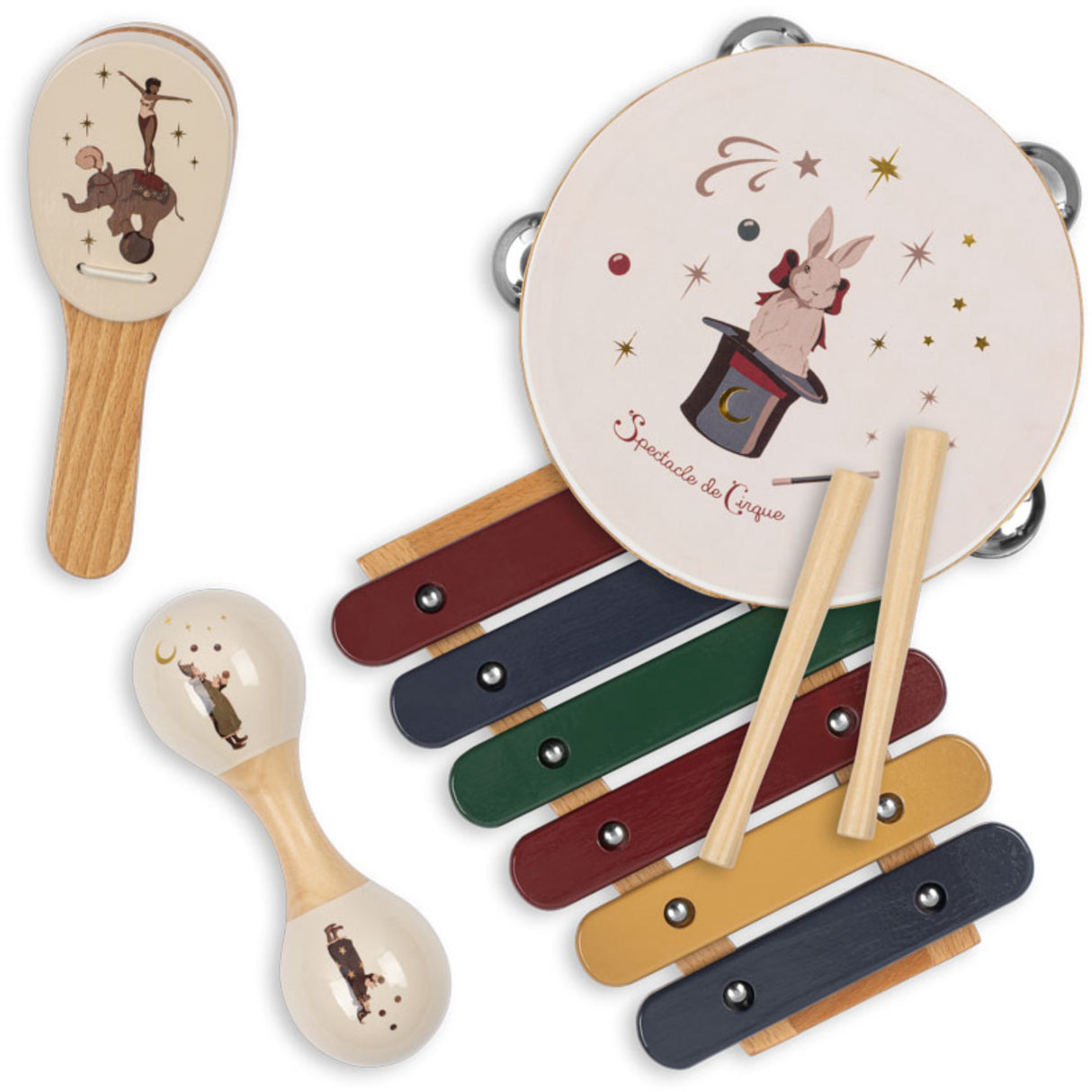 Konges Sløjd Circus Music Sets