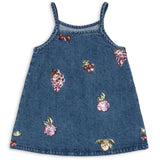 Konges Sløjd Vitamins Magot Sequin Strap Dress Denim Gots