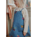 Konges Sløjd Vitamins Magot Sequin Strap Dress Denim Gots