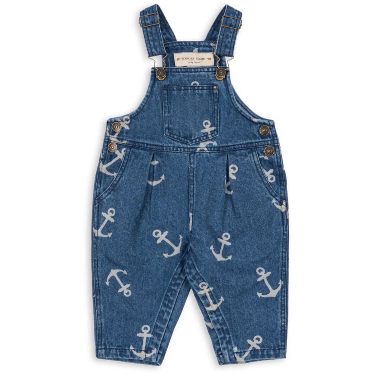 Konges Sløjd Anchor Aok Magot Overalls Denim Gots