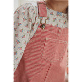 Konges Sløjd Milk Rouge Stripe Luc Spencer Dress Gots