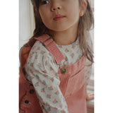 Konges Sløjd Milk Rouge Stripe Luc Spencer Dress Gots