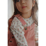 Konges Sløjd Milk Rouge Stripe Luc Spencer Dress Gots