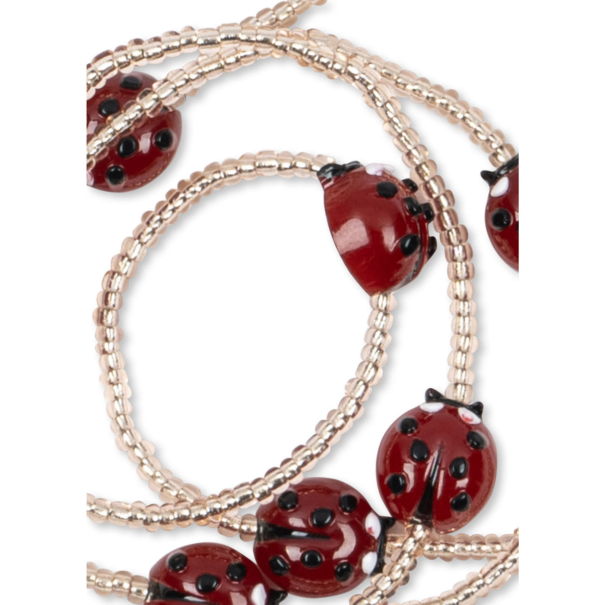 Konges Sløjd Ladybug Ladybug Necklace & Bracelet Set