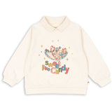 Konges Sløjd Antique White Spotty Ls Polo Gots