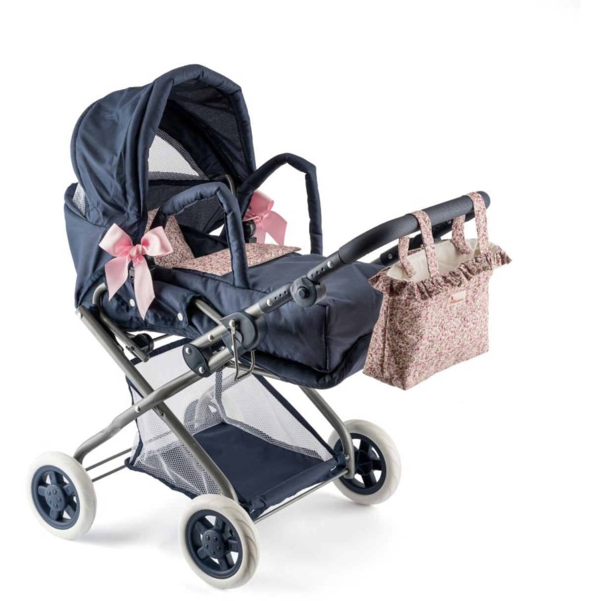 Así Martina Kollektion - Barnevogn, Lift Og Pram I Ét, Til Dukker 40–46 Cm