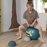 Find that Hippo Hoppebold - Color Mørk Cyan, Str. 45 Cm